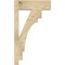 Ekena Millwork Merced Block Rough Sawn Outlooker, Douglas Fir, 6"W x 16"D x 28"H OUT06X16X28MRC05RDF - alternate 2